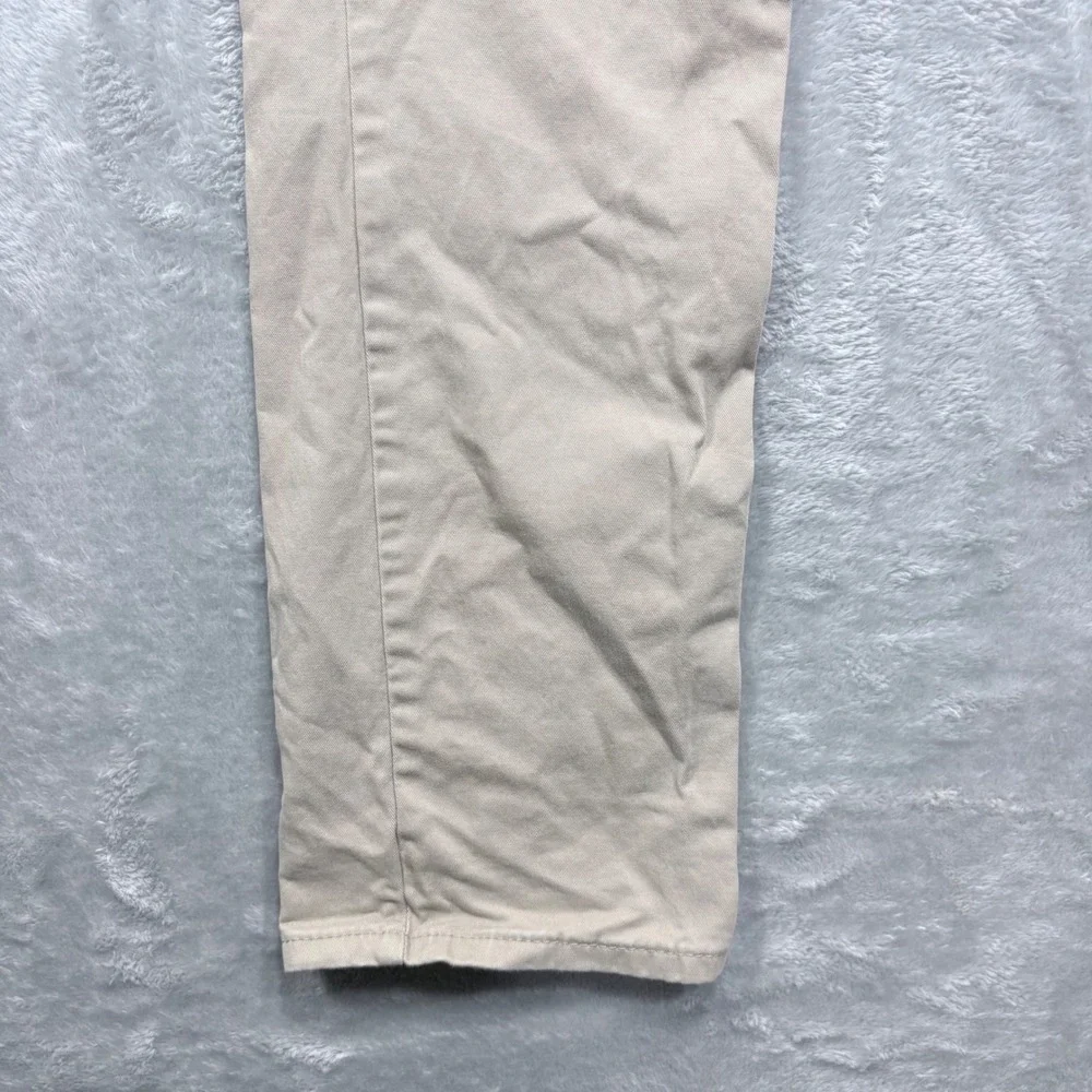 Levi's 514 Straight Fit Pants Mens 34x32 Khaki Tan Stretch Cotton Twill Chinos